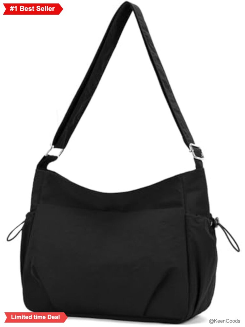 Nylon Tote Bag Hobo Crossbody Shoulder Bag Large Travel Purse Work Bag